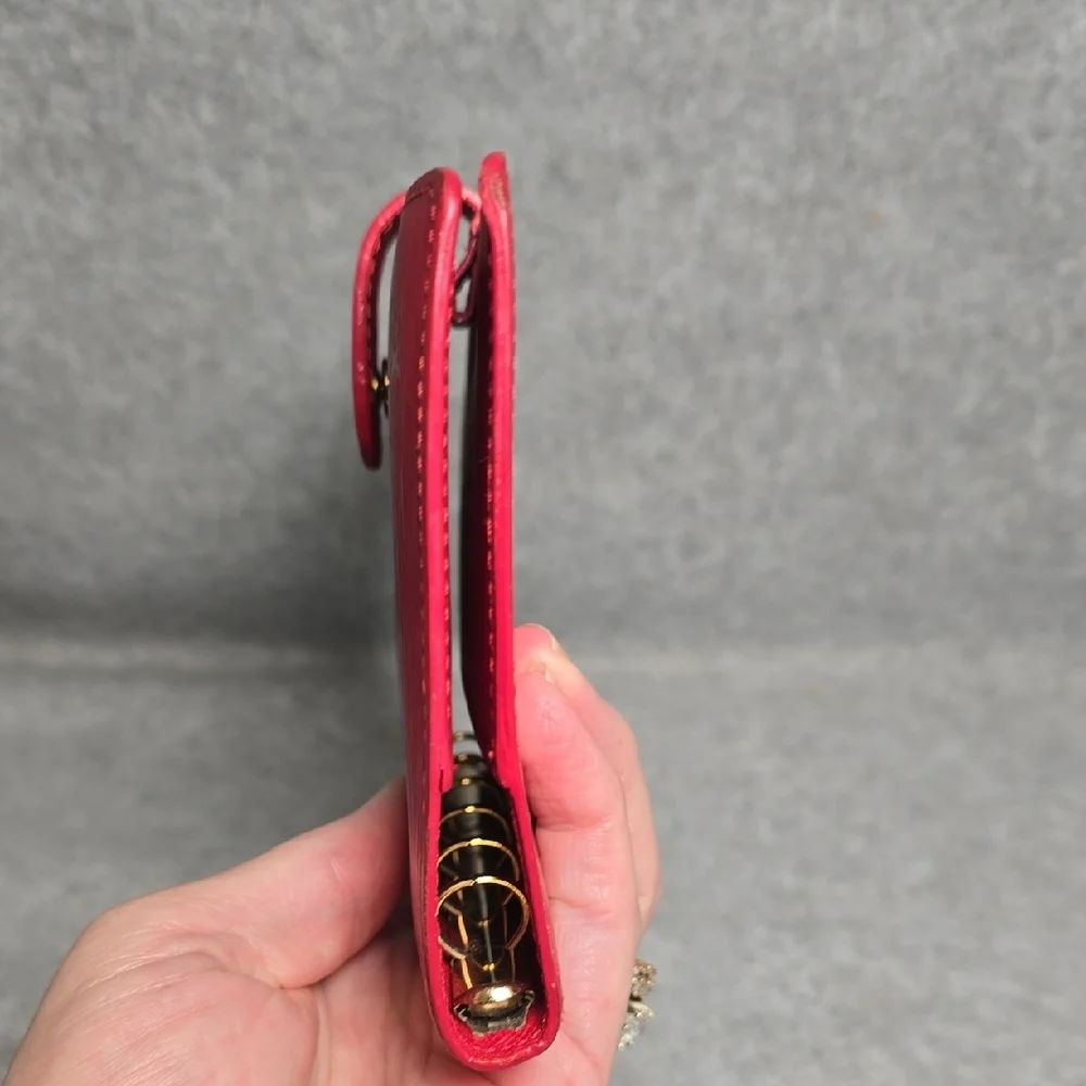 Louis Vuitton Vibrant Red Epi Leather Wallet